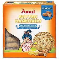 AMUL BUTTER NANKHATAI ALMOND 200GM