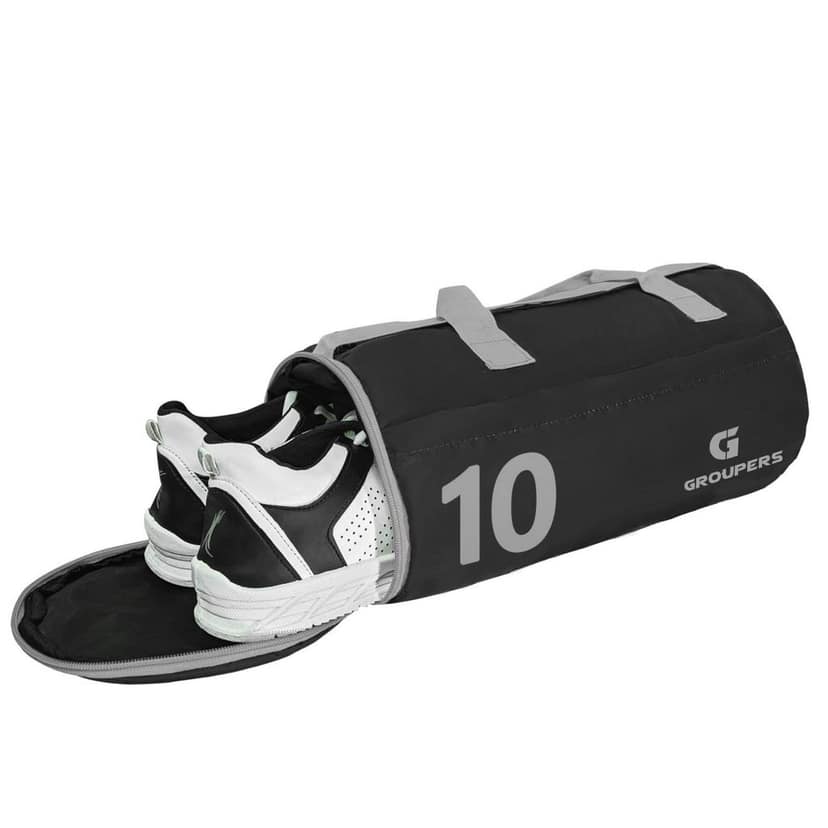 GROUPERS Sports Gym Bag with Shoe Compartment for Men and Women view 2