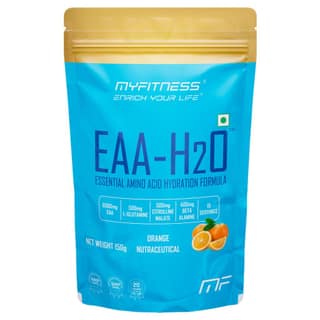 Myfitness EAA Supplement For Men & Women | EAA H2O 150g | 6000mg Essential Amino Acids | Added Glutamine | Citrulline Malate | Beta Alanine | Taurine | Electrolyte Blend |