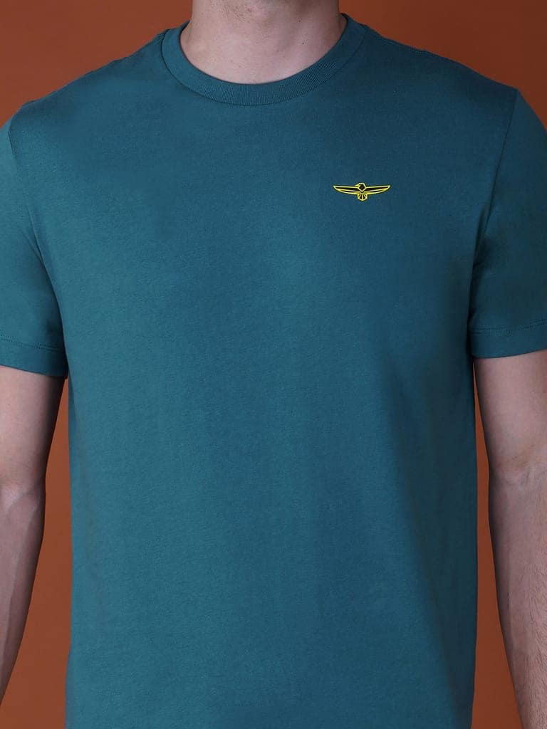 Men's Casual Cotton Jersey Tee Smoke Pine view 4