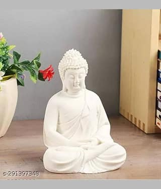 PICKARTME Samadhi Buddha Showpiece 10 cm - Pack of 1