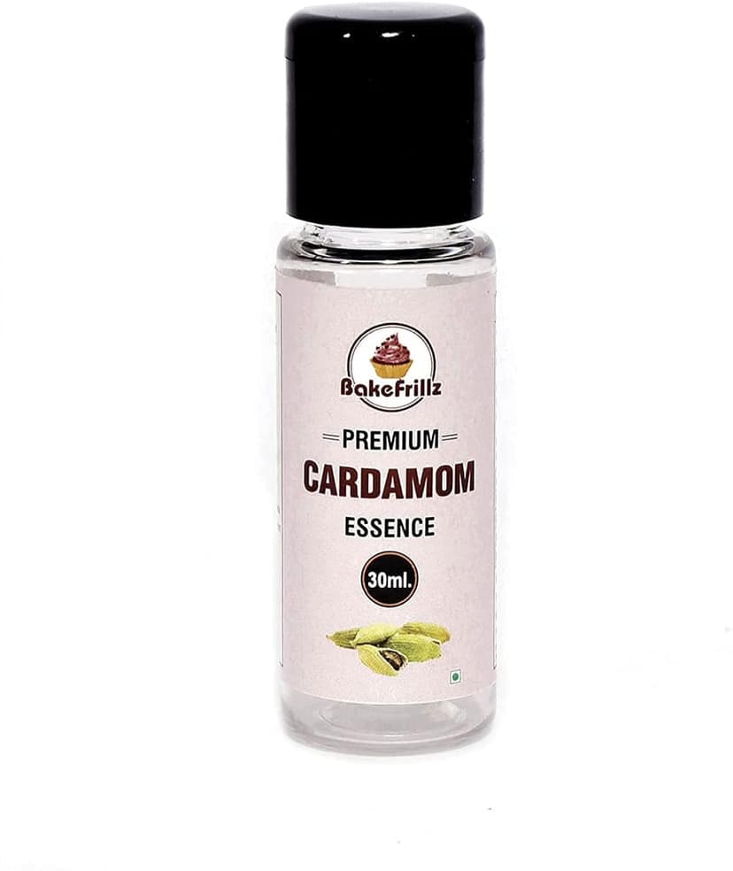 Bakefrillz Vanilla and Cardamom Food Flavor Essence Combo for Cake Baking, Ice Creams, Puddings, Cookies Making, 30 ml x2 view 2