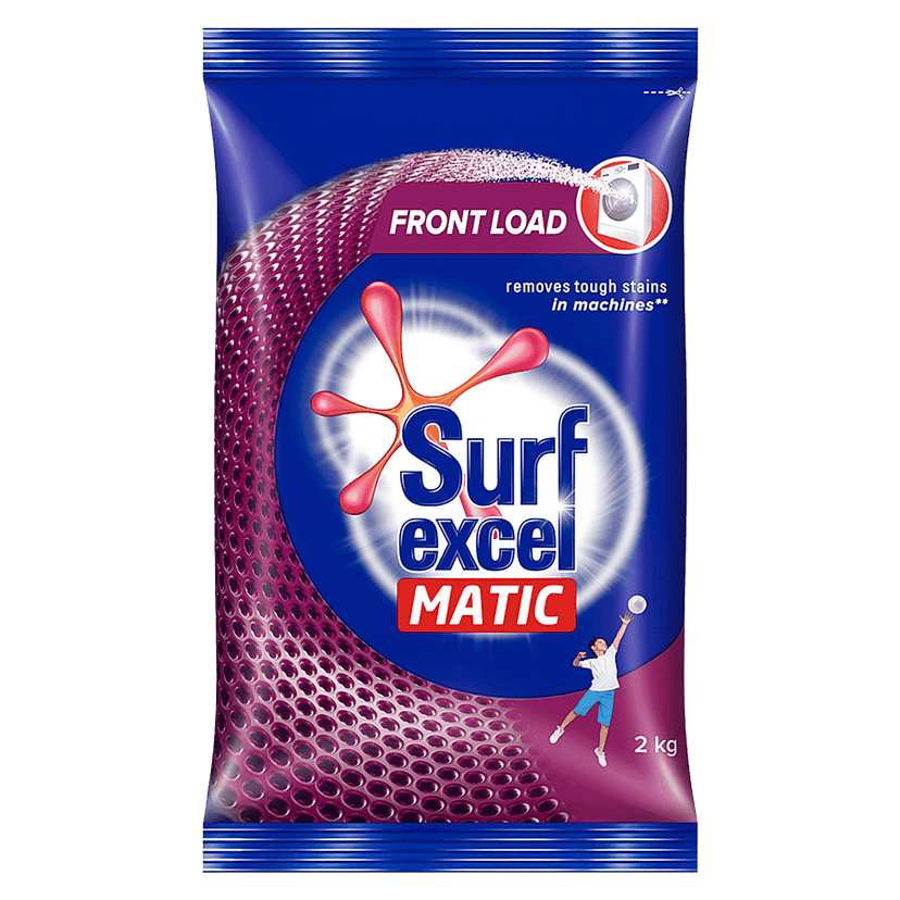Surf Excel Matic Front Load Detergent Powder, 2 Kg view 2