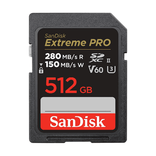 SanDisk Extreme PRO V60 280 MBPS 512GB SD Memory Card