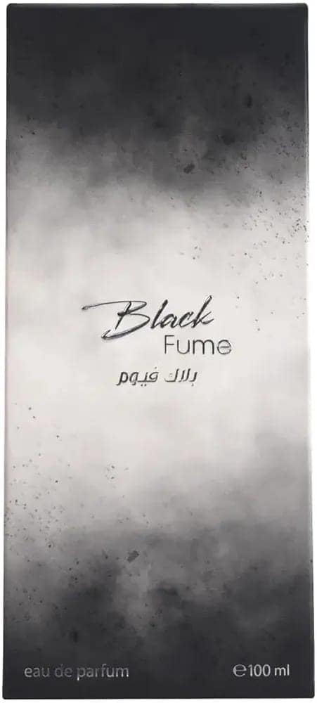 Ahmed Al Maghribi Black Fume EDP for Men 100ml – Intense Smoky Woody Long-Lasting Perfume view 6