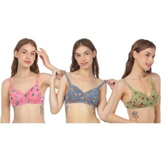 Lambency Multicolor Front Closure Bra