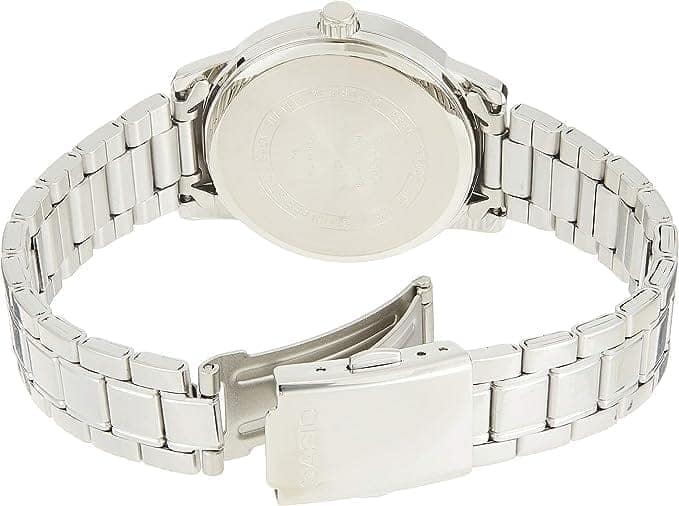 Casio Women's Silver Dial stainless Steel Band Watch view 3
