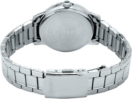 Casio Women's Silver Dial stainless Steel Band Watch view 4