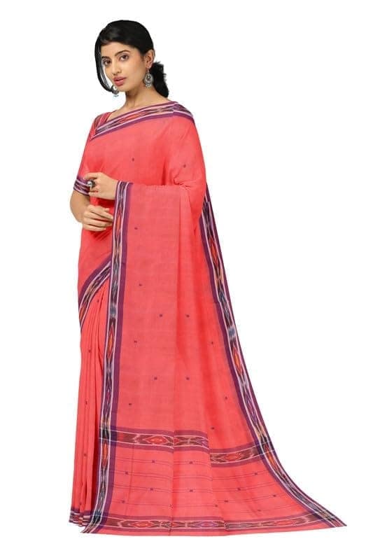 APCO Handloom (A Andhra Pradesh Govt Emporium)- Women's Traditional Pure Handloom Dulla Cotton Saree | DL0008 view 2