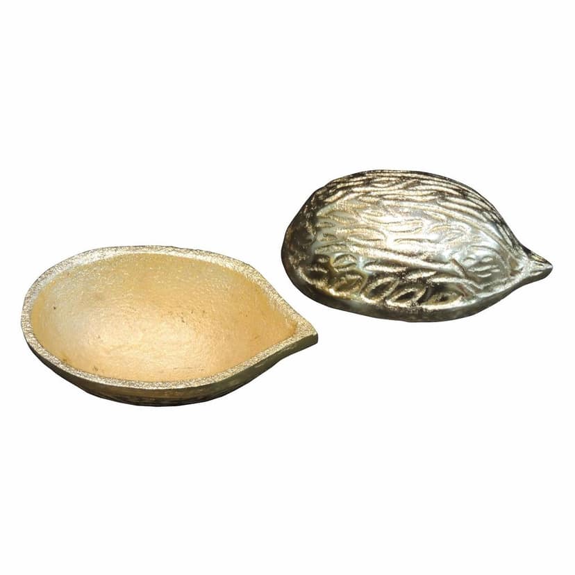 Aluminium Decorative Walnut Shape Dry Fruit Box No. 1 (ATMAS069 B) view 4
