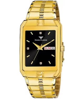 Daniel Clarion Gold Metal Analog Men's Watch