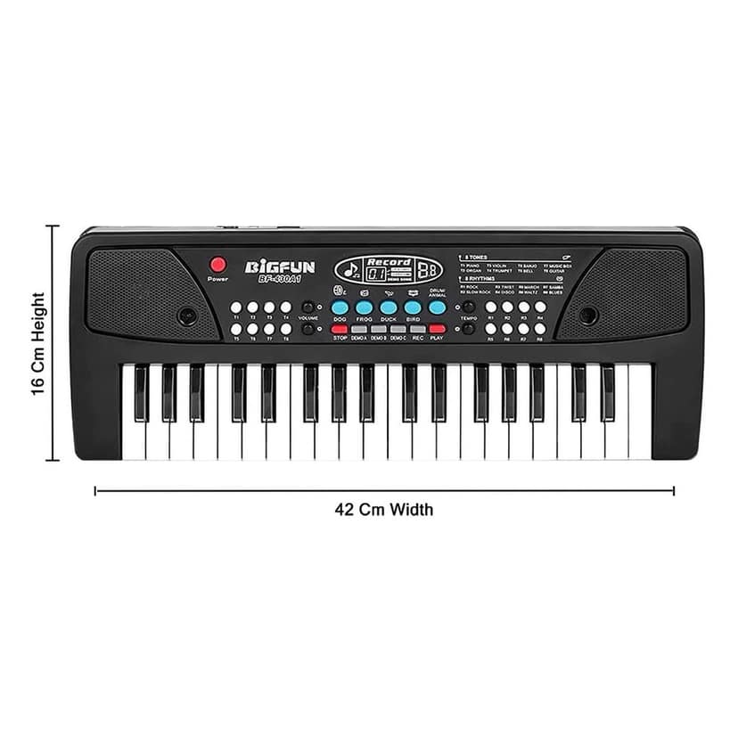 Professional Kids Toy Piano with Microphone | 37-Key Kids Electronic Keyboard with Microphone | Electronic Toy Piano for Kids with Microphone | Interactive Toy Keyboard with Microphone for Kids | Perfect Musical Gift for Budding Young Artists view 3