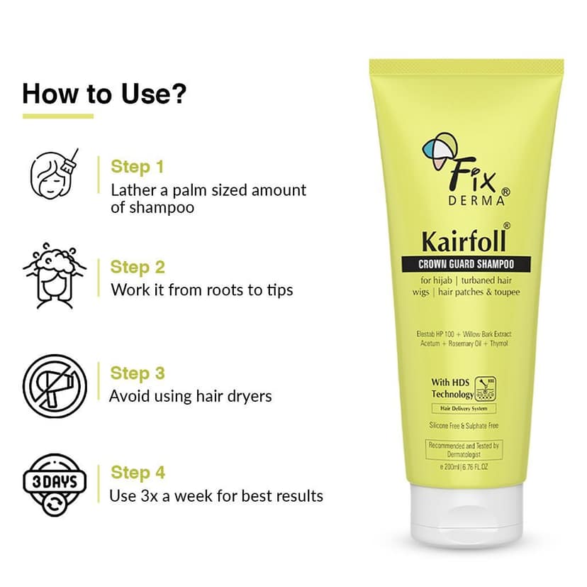 Fixderma Kairfoll Crown Guard Shampoo view 7
