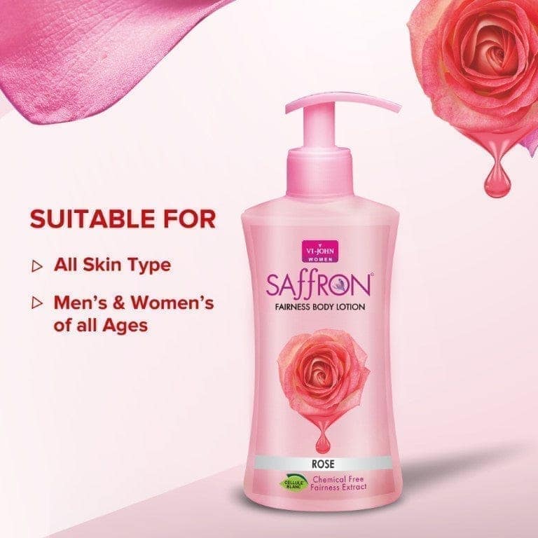 VI-JOHN Body Lotion Combo Of 2 | 250 ML Each | For Men And Women | All Skin Types | Rose | Aloe Vera 500 ML view 4