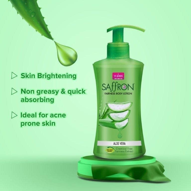 VI-JOHN Body Lotion Combo Of 2 | 250 ML Each | For Men And Women | All Skin Types | Rose | Aloe Vera 500 ML view 7