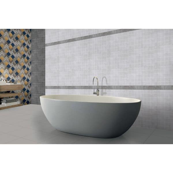 Orientbell Wall Tiles ODG Agota Mosaic Grey Dark 6 Pcs