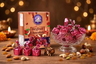Premium Dry Fruit Chocolate Made with Rich Chocolate and Assorted Nuts 500 g