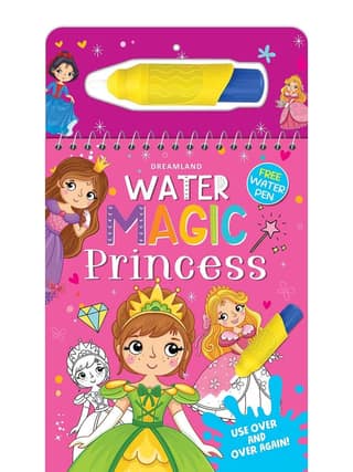 Water Magic Reusable Colouring Book with Water Pen for Kids