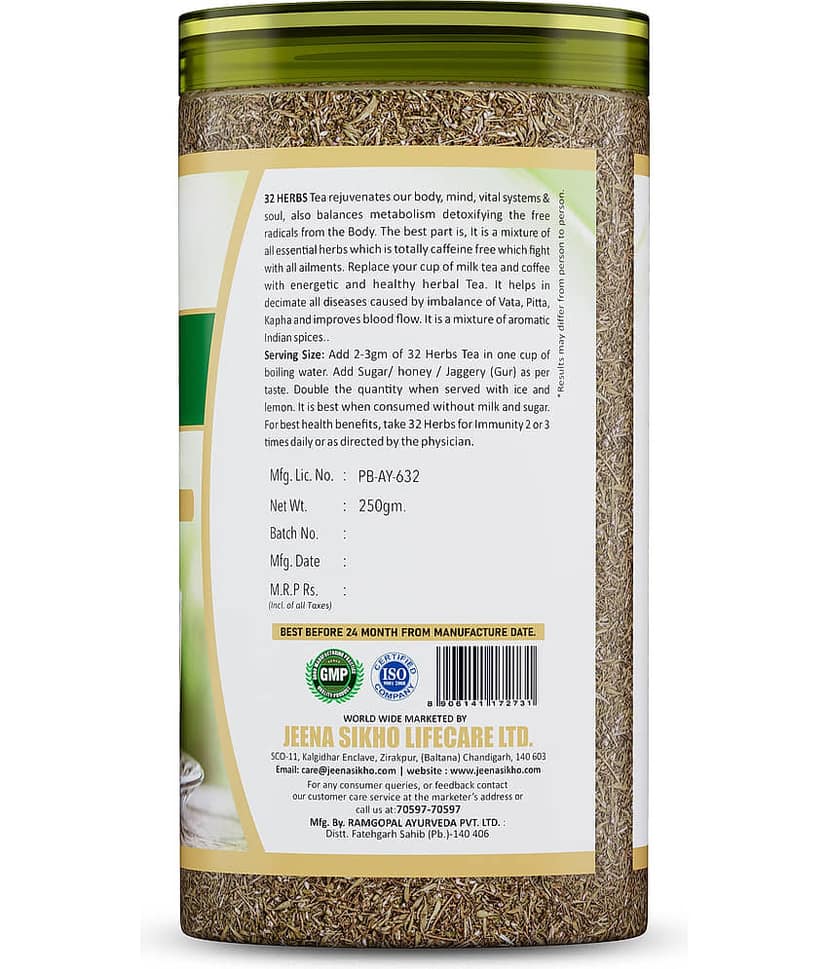 Shuddhi 32 Herbs Tea Good For Body Detox and Wellness, 250gm view 3