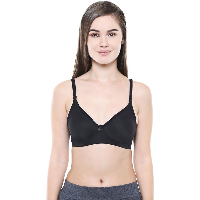 Bodycare Women Cotton Full Coverage Non Padded Regular Bra Pack - 2 E5554BPI view 2