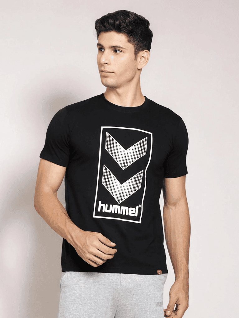 Sudo Men Cotton Black Logo T-Shirt