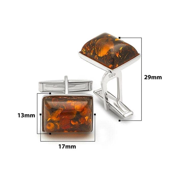 Silver Champagne Crystal Limited Edition Cufflinks view 3