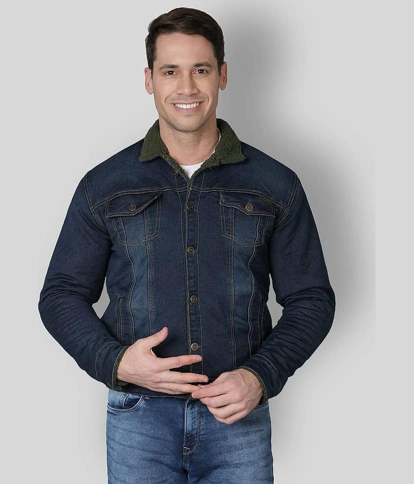 NUEVOSPORTA - Yellow Denim Regular Fit Men's Denim Jacket ( Pack of 1 )