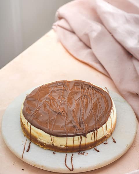 Nutella baked cheesecake (half kg)