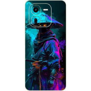 Yug Emporium Back Skin Wrap For iQOO Z9X 5G Premium Quality Full Coverage (Angry Man) (Back Cover Multicolor)