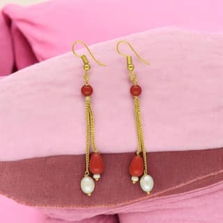 Sri Jagdamba Pearls The Zorai Pearl Earrings For Women Girls