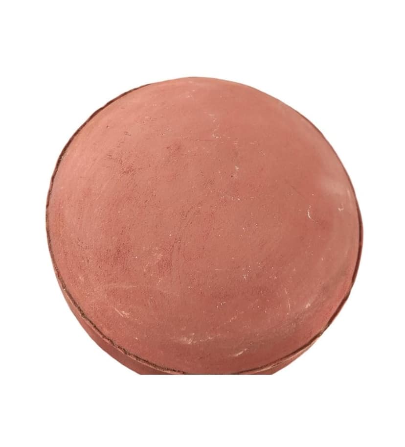 Handmade Clay Pot Lid with a Unique Design view 2