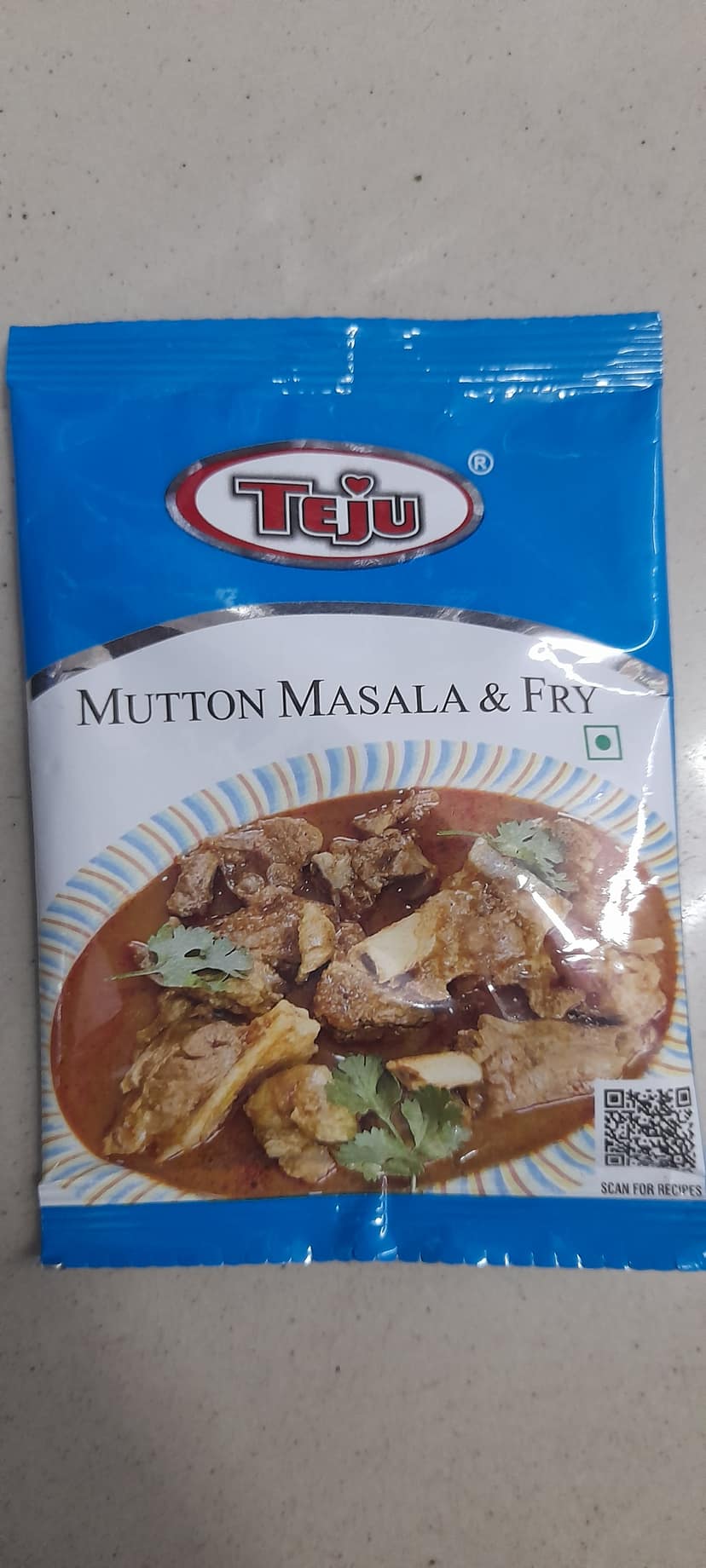 Teju mutton masala and fry
