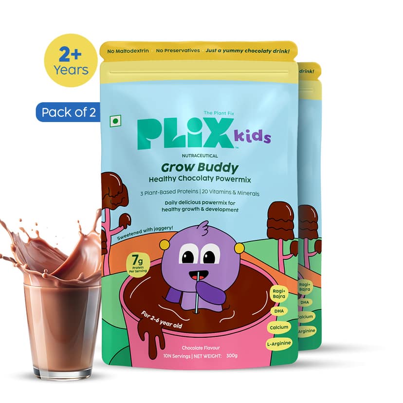 Grow Buddy Healthy Chocolaty Powermix | 7-12 Years __Pro Pack__