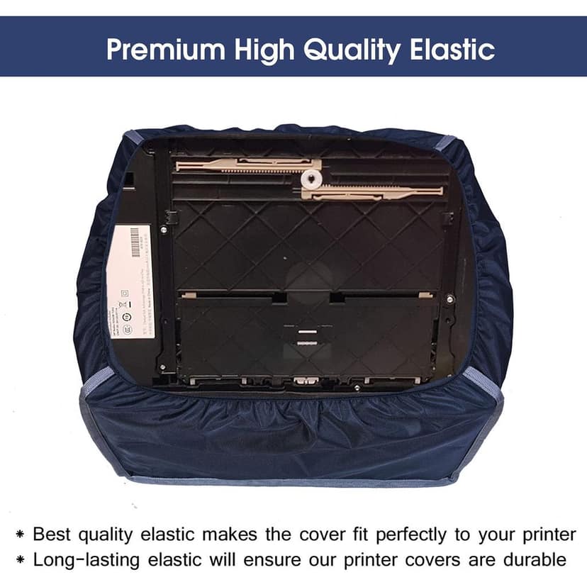 Palap Super Premium Dust Proof Printer Cover for HP Laserjet P1108 (Black, 39.9 x 28.8 x 24.6 cm) view 7