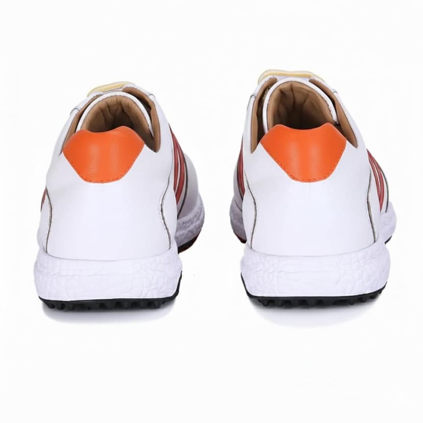 HITCARO Men Proffessional Leather Golf Shoes | Lace-Up | Phylon Sole |Waterproof | Comfortable | Breathable | Sports Shoes view 3