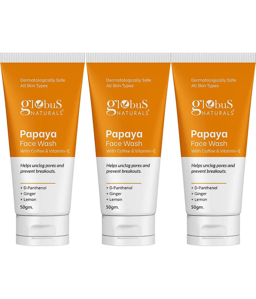 Globus Naturals - Refreshing Face Wash For All Skin Type ( Pack of 3 )