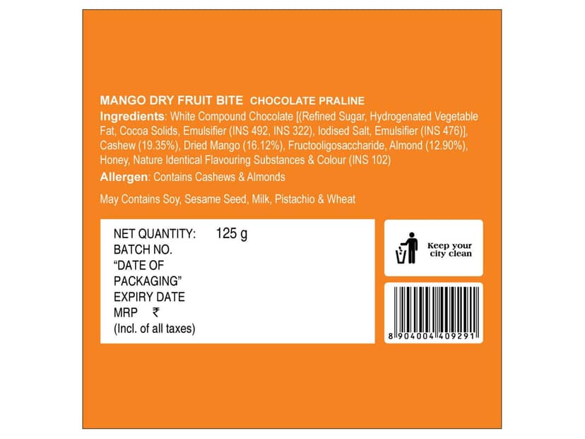 Haldiram's Mango Delights Packed Sweets - 125 Gm view 3