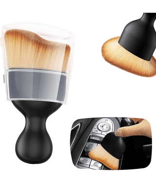 Car Interior Cleaner Brush Car Cleaning Brush Car Detailing Brush Soft Cleaning Brush Dashboard Multipurpose Car Brush Tool