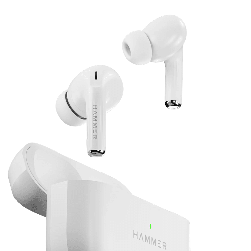 Hammer Aero max ANC & ENC In-ear Bluetooth Earbuds with slide and touch controls. view 4