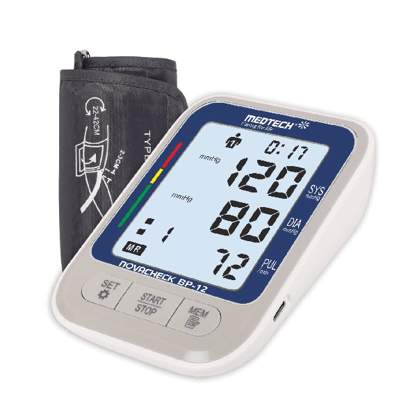 Medtech BP 12 Novacheck BP Monitor with Backlight 1 Nos