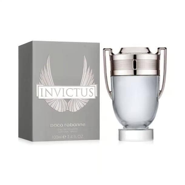 Paco Rabanne Invictus Eau de Toilette 100ml – Fresh Woody Fragrance for Men view 3