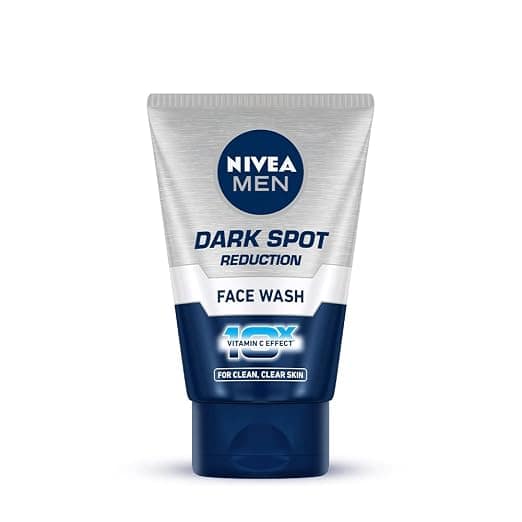 Nivea Men Face Wash Dark Spot Reduction For Clean & Clear Skin With 10X Vitamin C Effect - 50 g