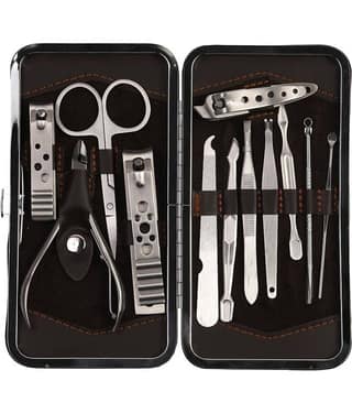 FOK Handy Tool Set Manicure & Pedicure Kit 12 Pcs