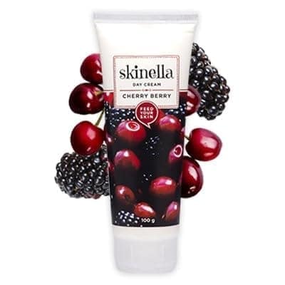 Skinella Day Cream, Cherry Berry instant booster 100gm view 3