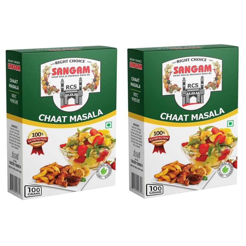 Right Choice Sangam Masala 100% Natural Powder with No Preservatives Colours Added (100 gm Pack of 2) (200 gram) view 7