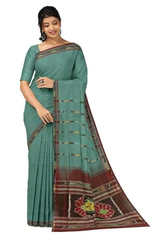 APCO Handloom (A Andhra Pradesh Govt Emporium)- Women's Traditional Pure Handloom Dulla Cotton Saree | DCS0011