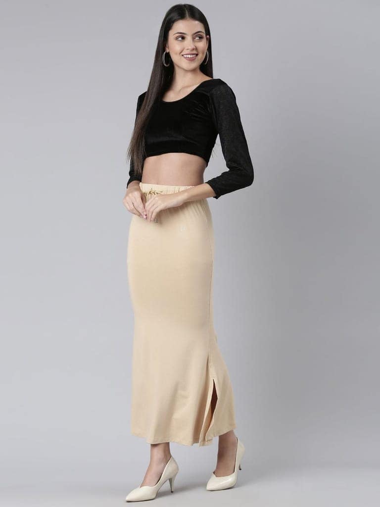 Women Beige Solid Shapewear view 5