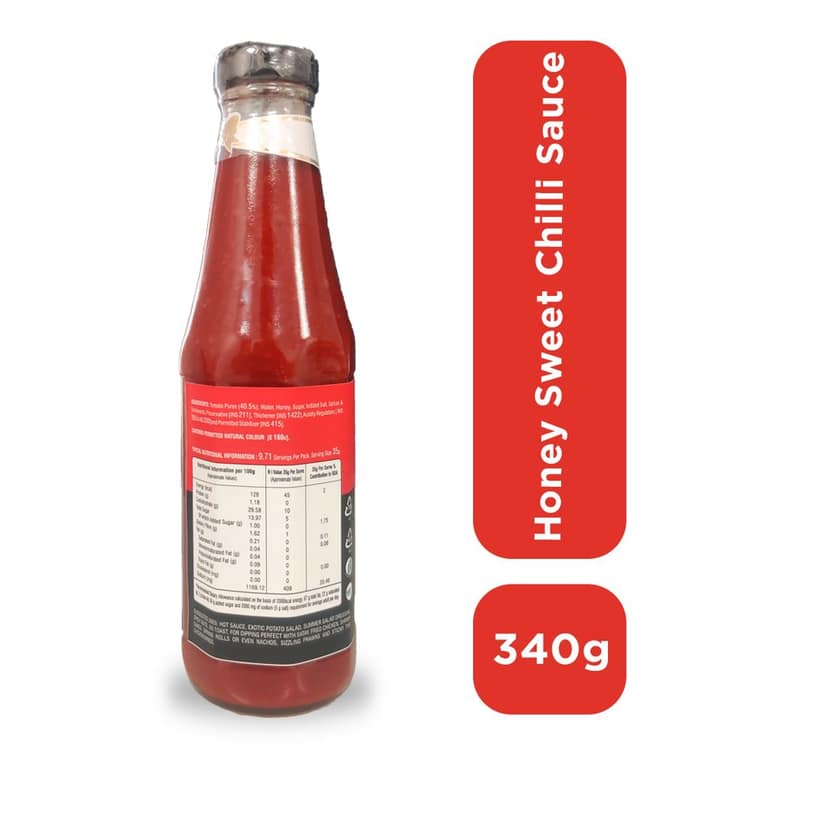 Honeyman Sweet Chilli Sauce Cream Dressing 340 gm view 2