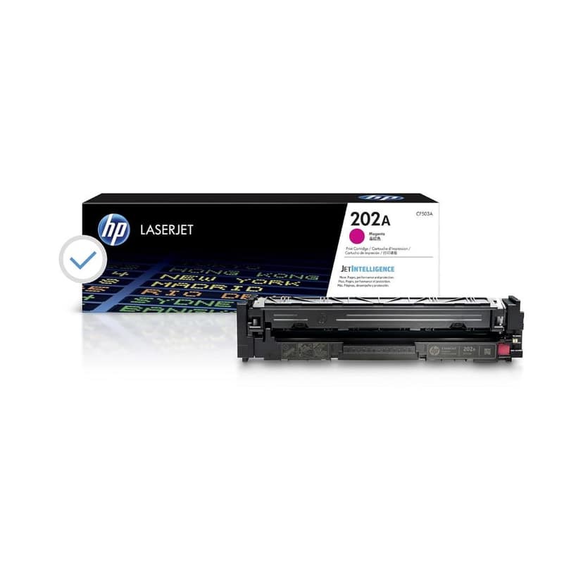 HP 202A Magenta Original LaserJet Toner Cartridge (CF503A)