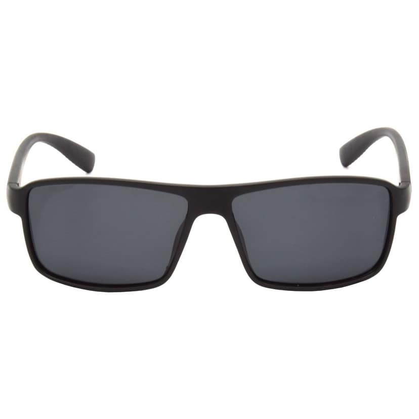 Hrinkar Black Rectangular Stylish Goggles Black Frame Polarized Sunglasses for Men & Women - HRS497-BK-BK-P view 2